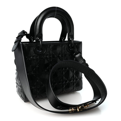 Small Calfskin Handbag - Black