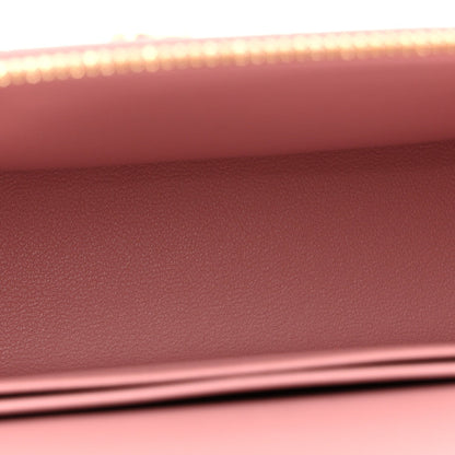 Calfskin Handbag - Pink