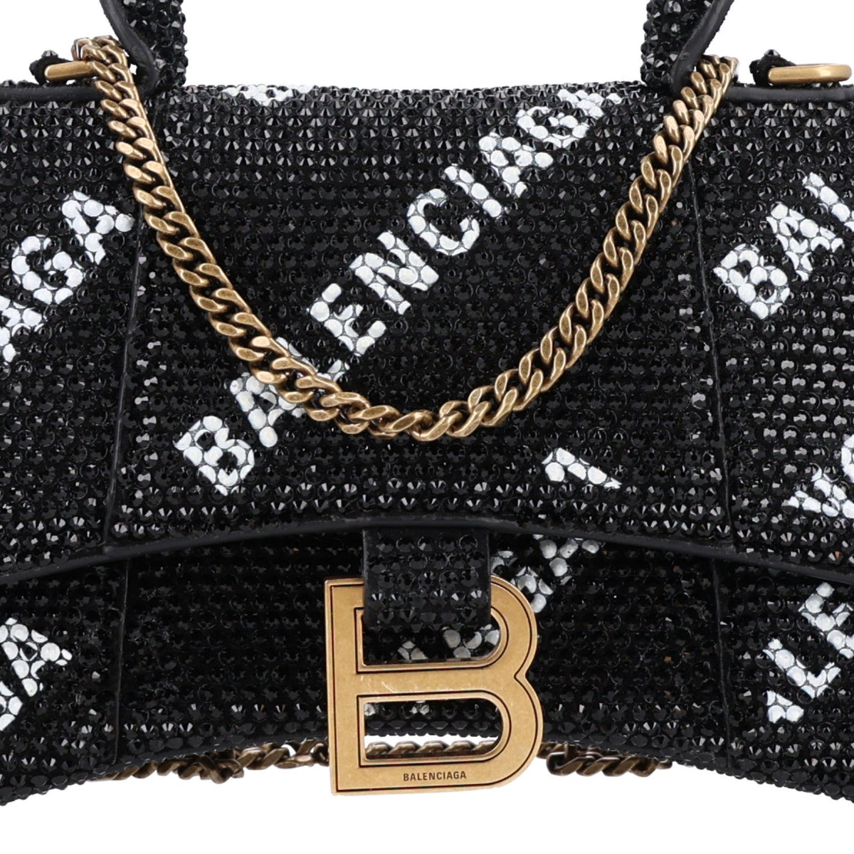 Suede Handbag - Black