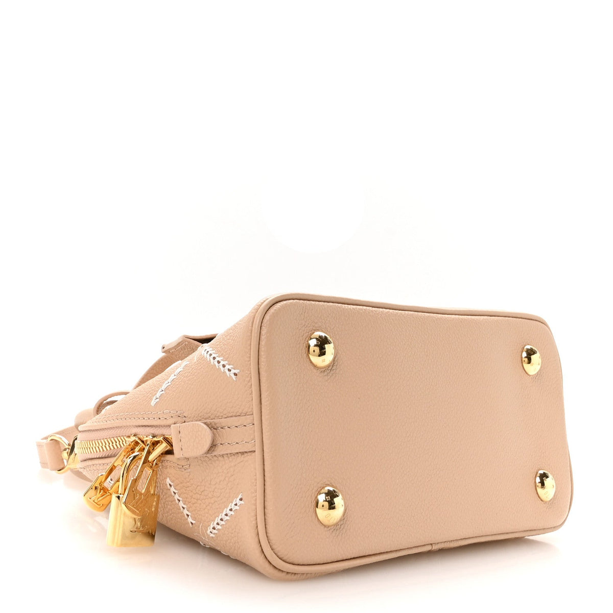Empreinte Bi-Color Alma Bb Hazelnut Handbag