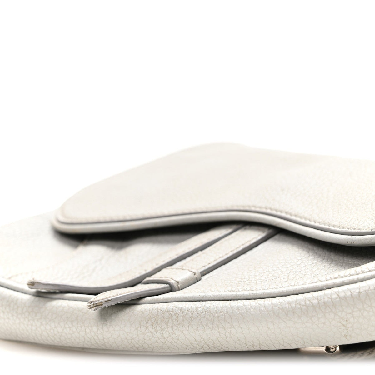 Mini Calfskin Handbag - Gray