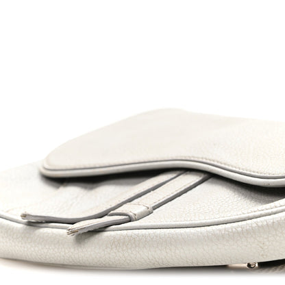 Mini Calfskin Handbag - Gray