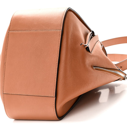 Small Calfskin Shoulder Bag - Tan