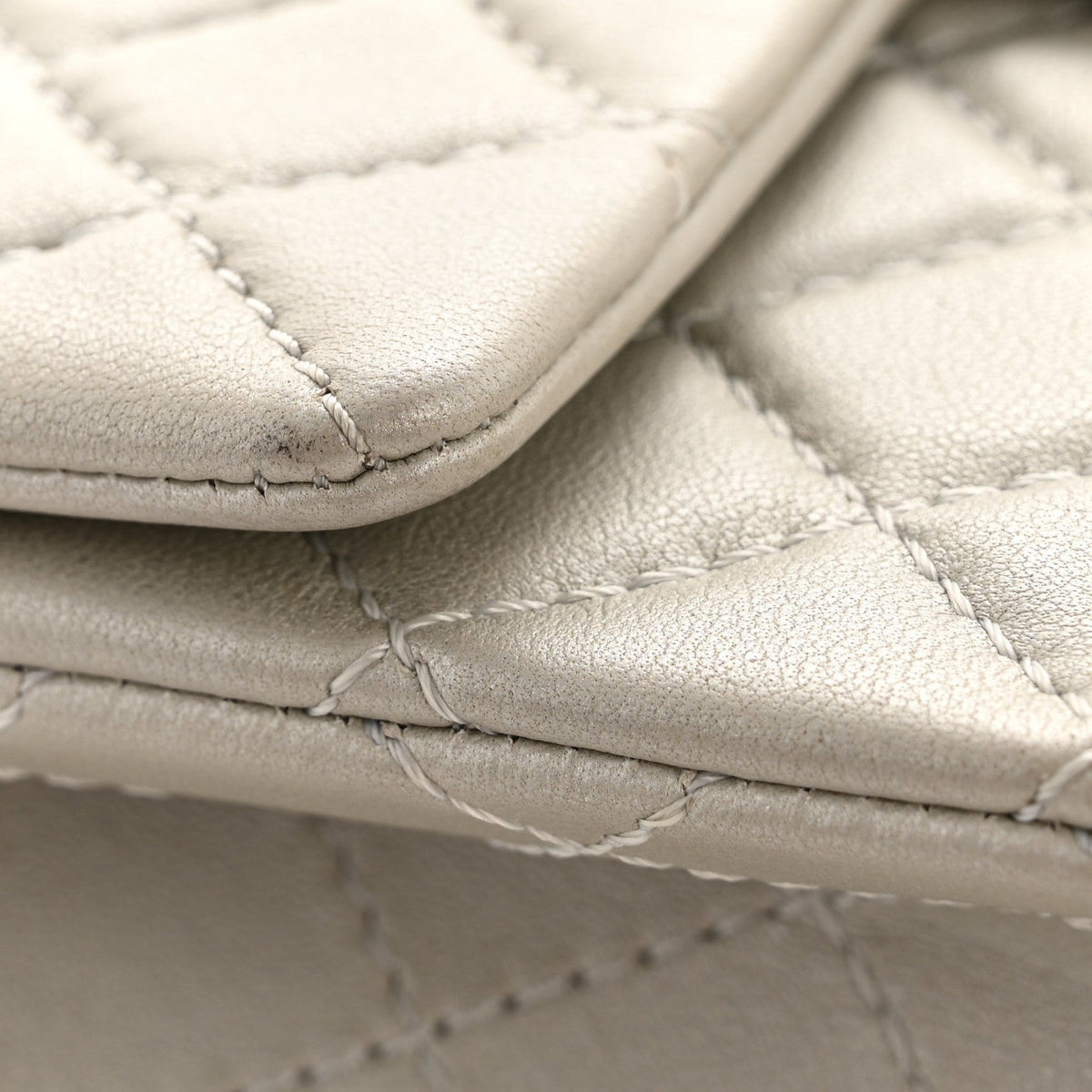 Mini Quilted Goatskin Flap Shoulder Bag