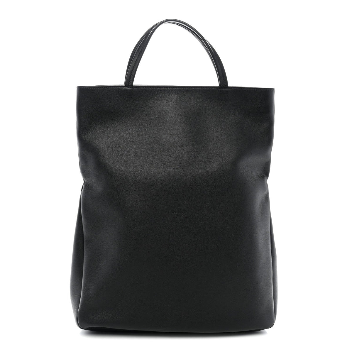 Calfskin Tote Bag - Black