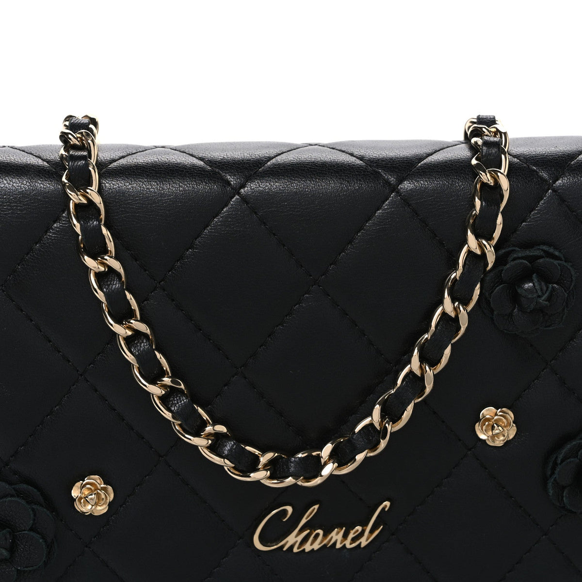 Lambskin Wallet Bag - Black