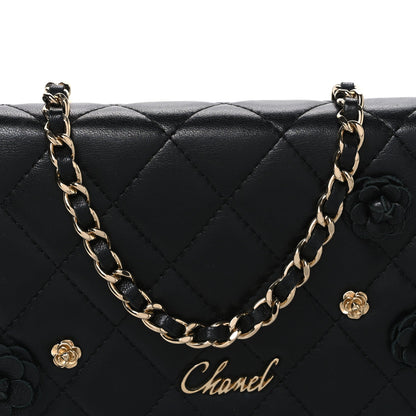 Lambskin Wallet Bag - Black