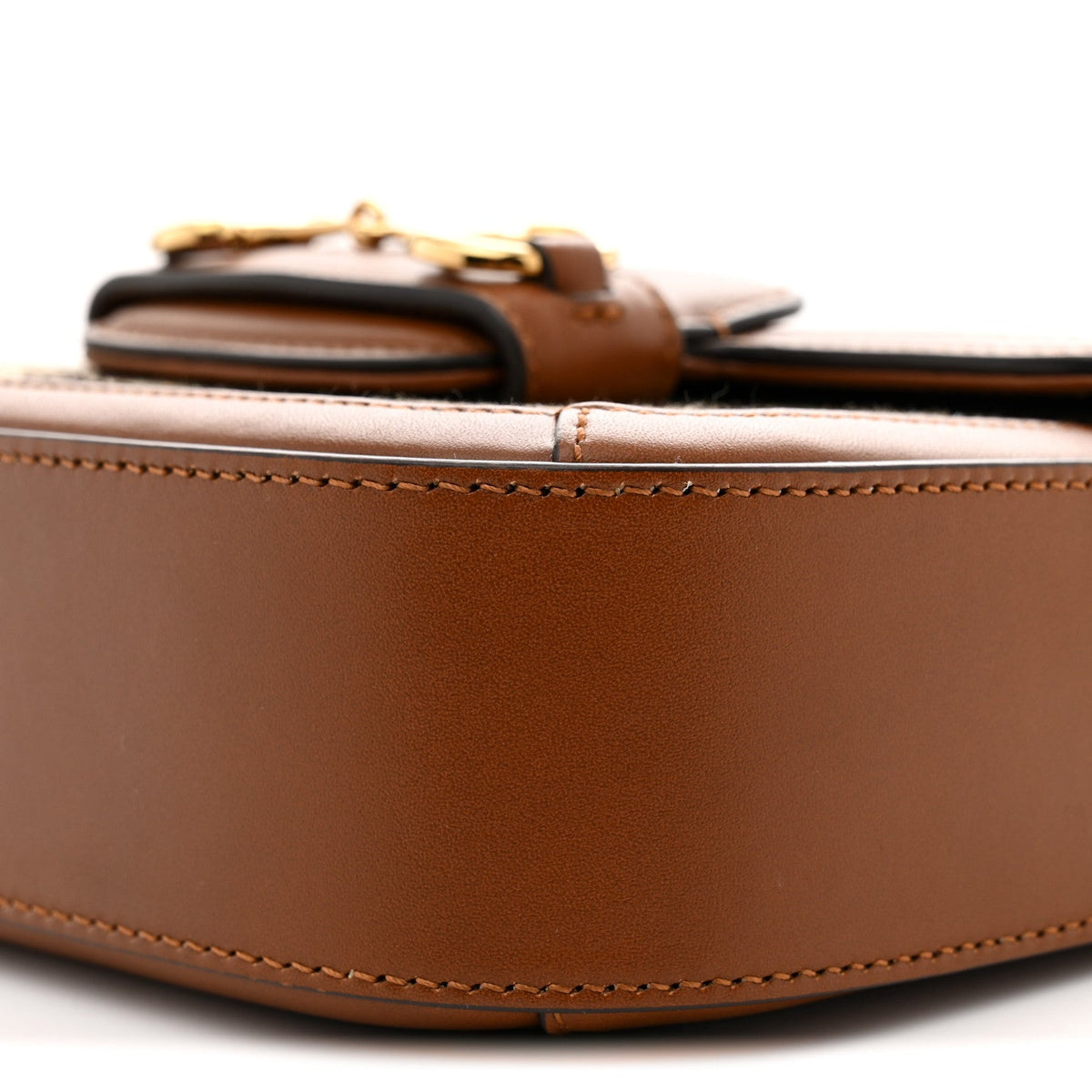 Mini Calfskin Canvas Shoulder Bag