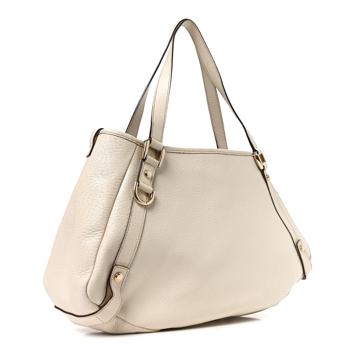 Medium Calfskin Shoulder Bag - White