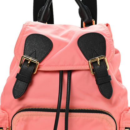 Medium Nylon Backpack - Pink
