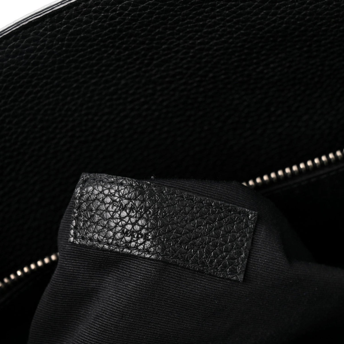 Small Calfskin Handbag - Black