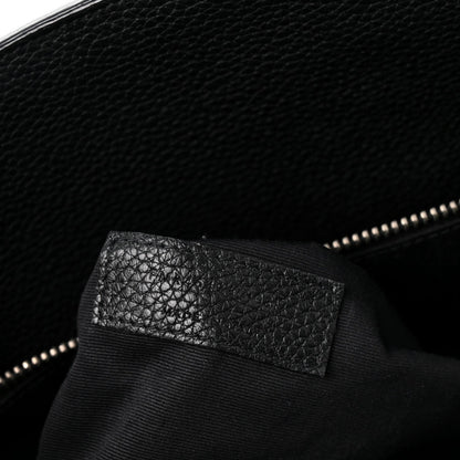 Small Calfskin Handbag - Black