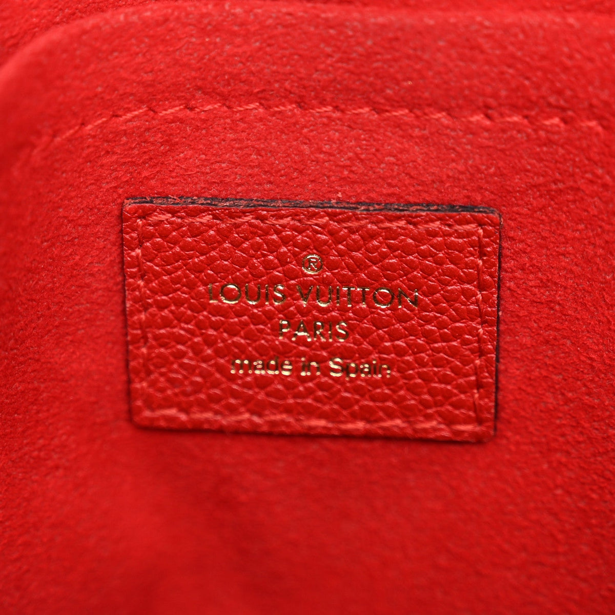 Monogram Saint Placide Cherry Handbag