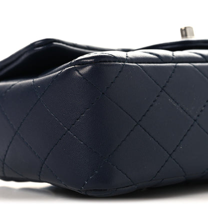 Mini Quilted Lambskin Flap Shoulder Bag - Tan