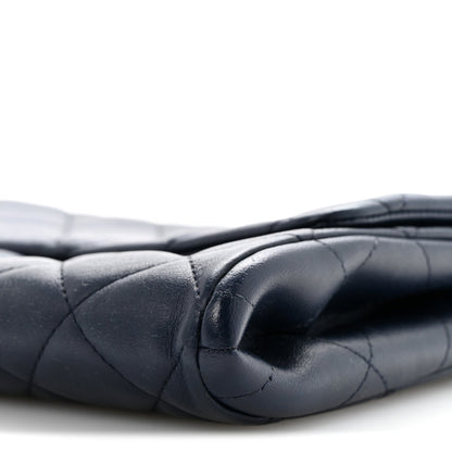 Quilted Lambskin Clutch Bag
