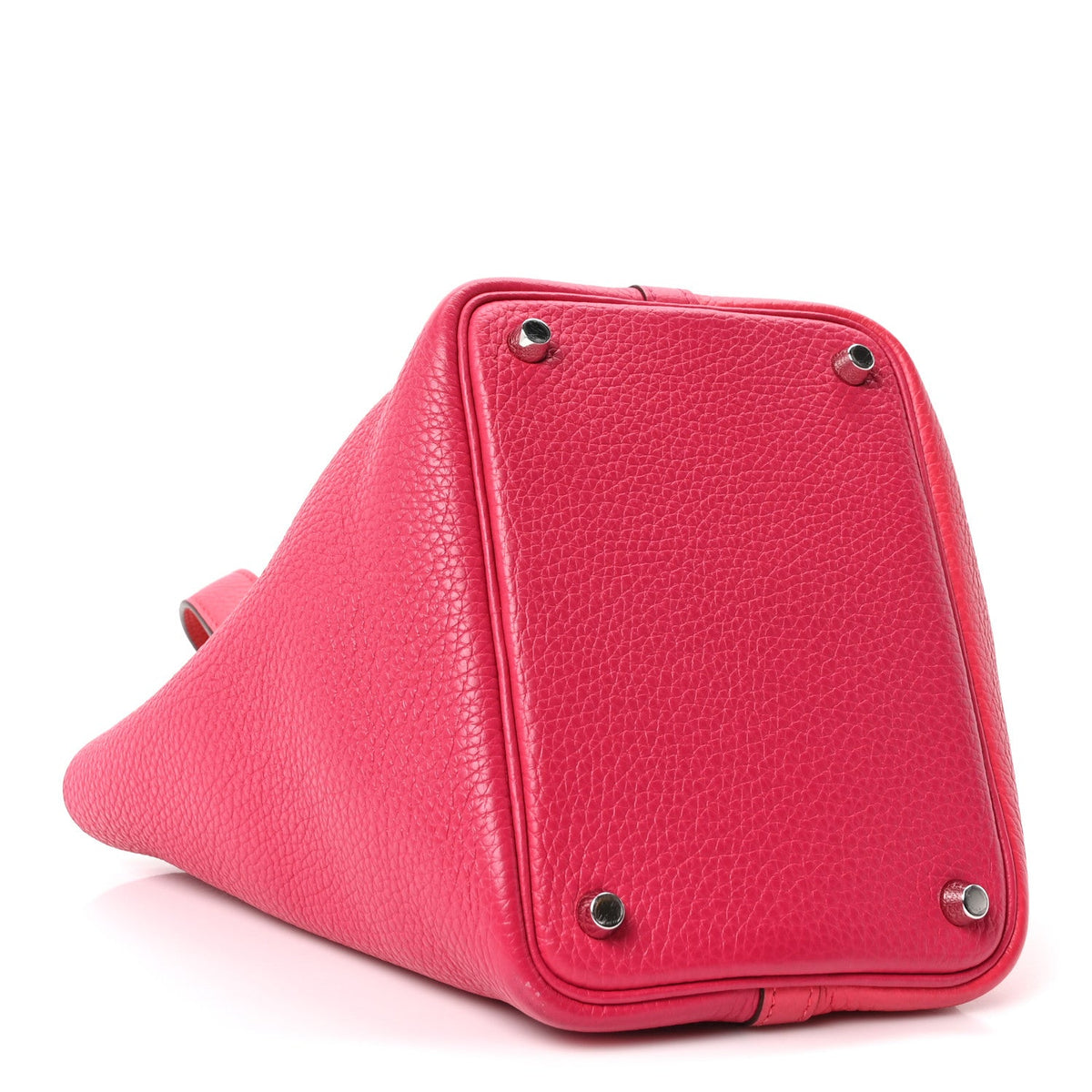 Taurillon Clemence Tri-Color Picotin Loc Handbag