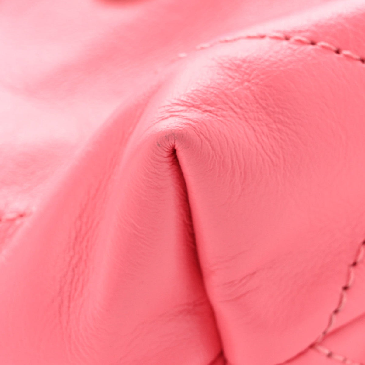 Mini Quilted Calfskin Handbag - Pink