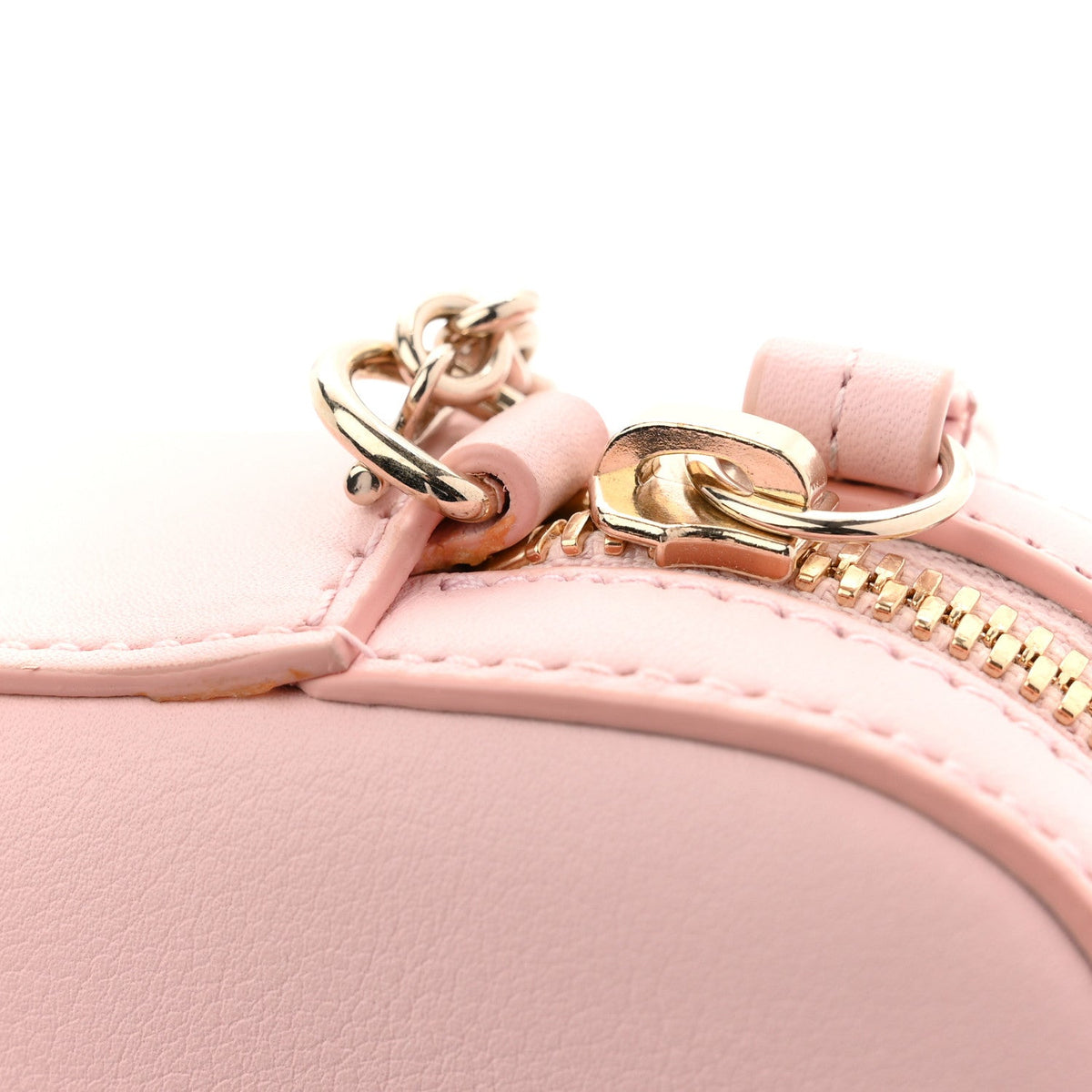 Mini Calfskin Shoulder Bag - Pink