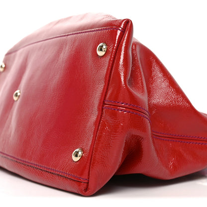 Small Satchel Bag - Red