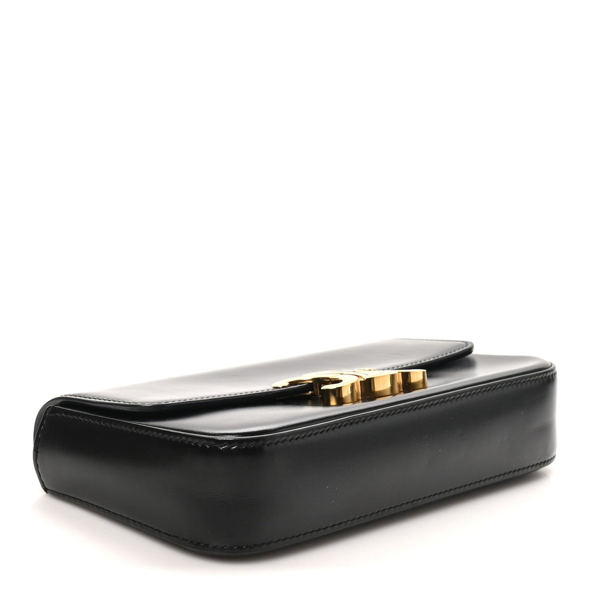 Calfskin Shoulder Bag - Black