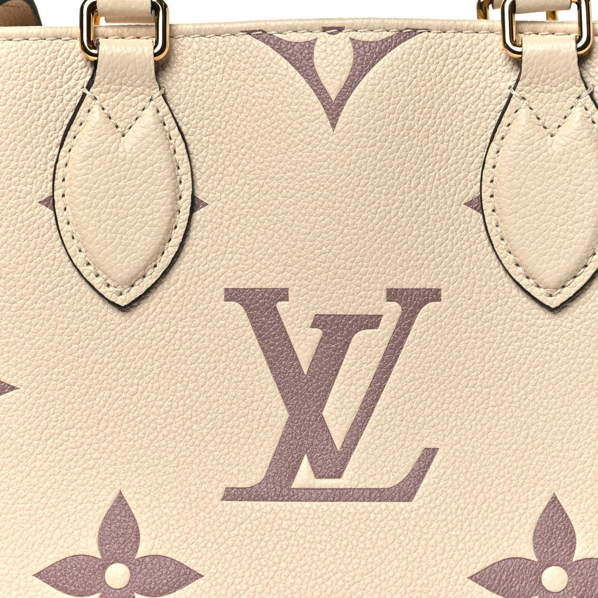 Empreinte Monogram Giant Onthego Pm Crem Handbag