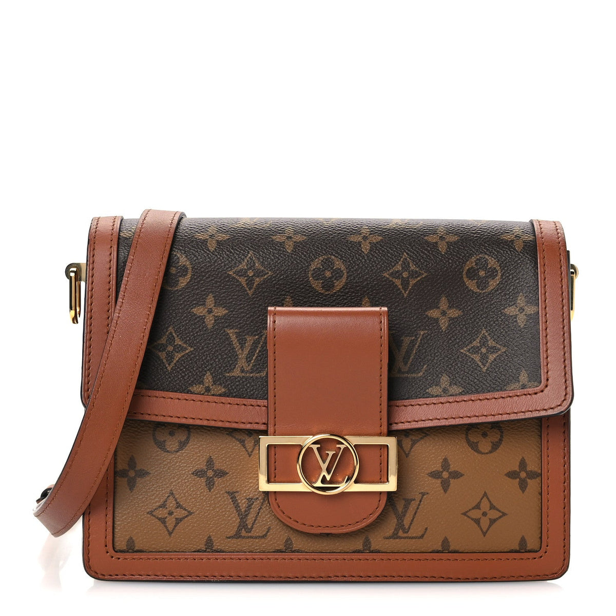 Reverse Monogram Dauphine Mm Handbag