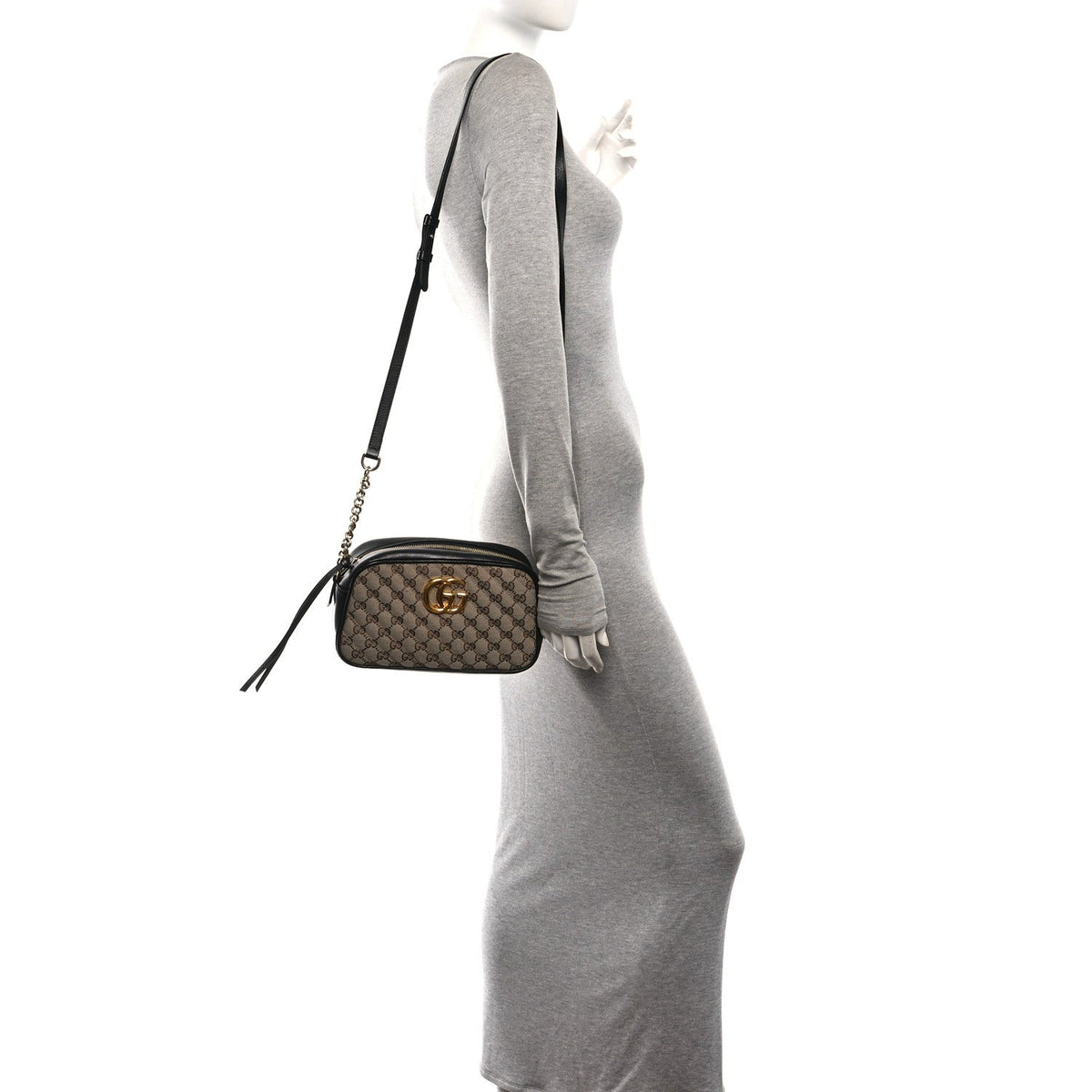 Small Shoulder Bag - Beige