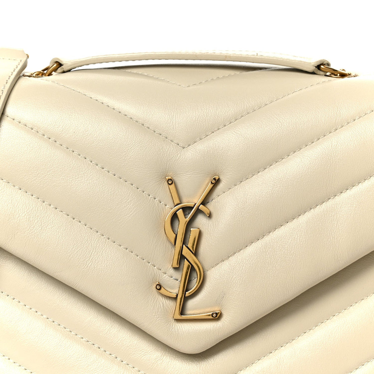 Small Quilted Calfskin Satchel Bag