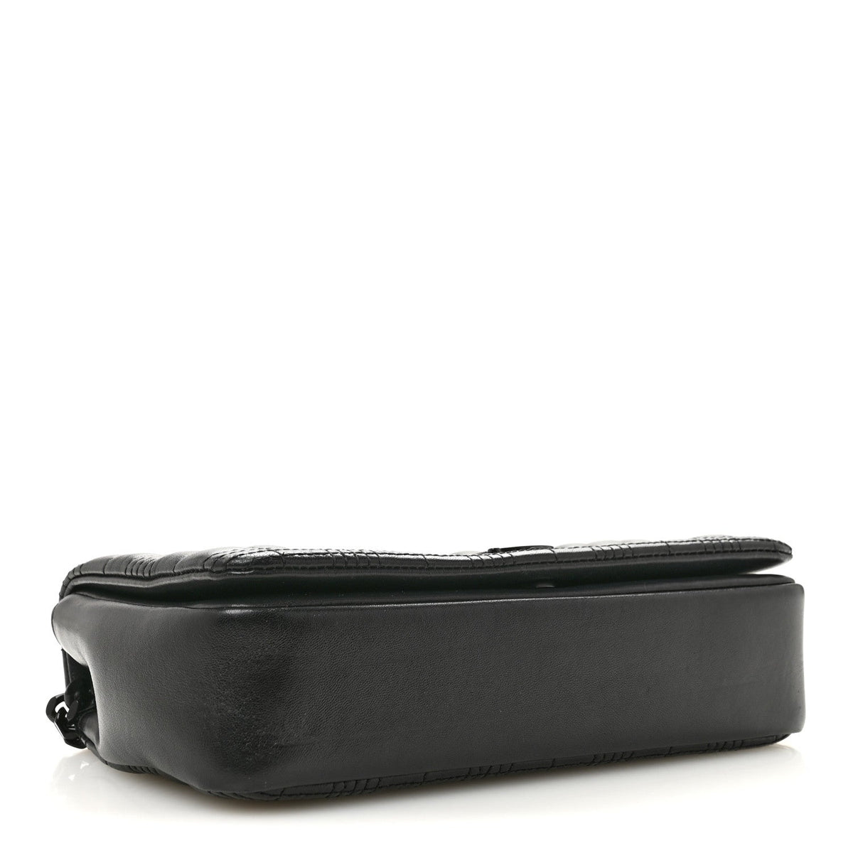 Small Quilted Lambskin Handbag - Black