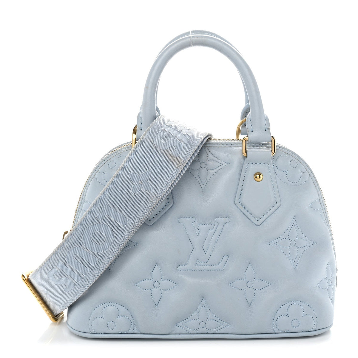 Calfskin Handbag - Blue