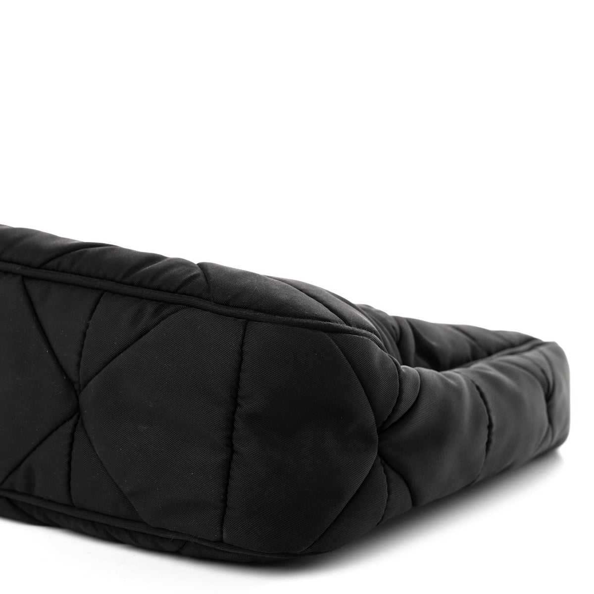 Nylon Shoulder Bag - Black