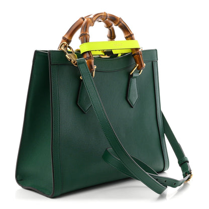 Small Calfskin Tote Bag - Green