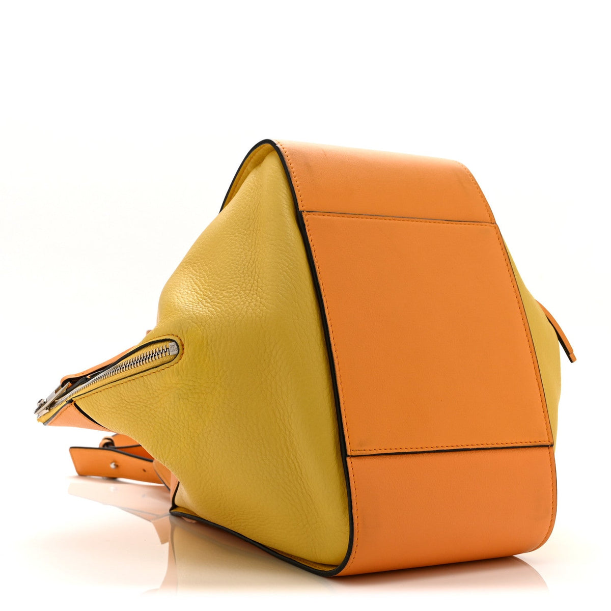 Small Calfskin Shoulder Bag - Yellow
