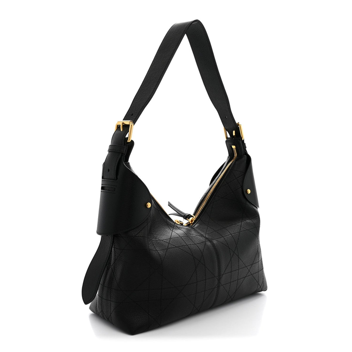 Medium Calfskin Handbag - Black