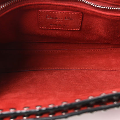 Calfskin Flap Shoulder Bag - Red