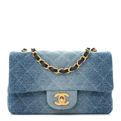 Mini Quilted Flap Shoulder Bag - Tan