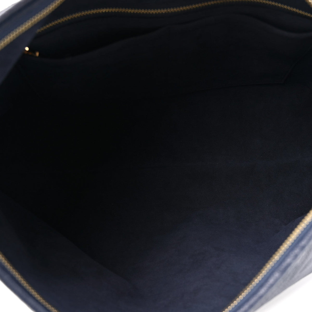 Empreinte Monogram Giant Carryall Mm Nav Handbag