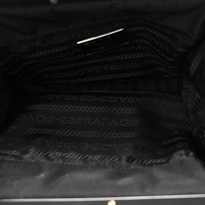 Nylon Shoulder Bag - Black