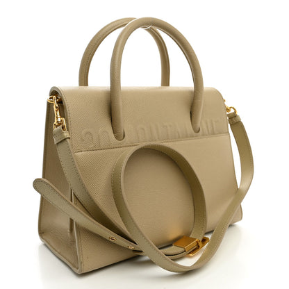 Calfskin Tote Bag - Beige