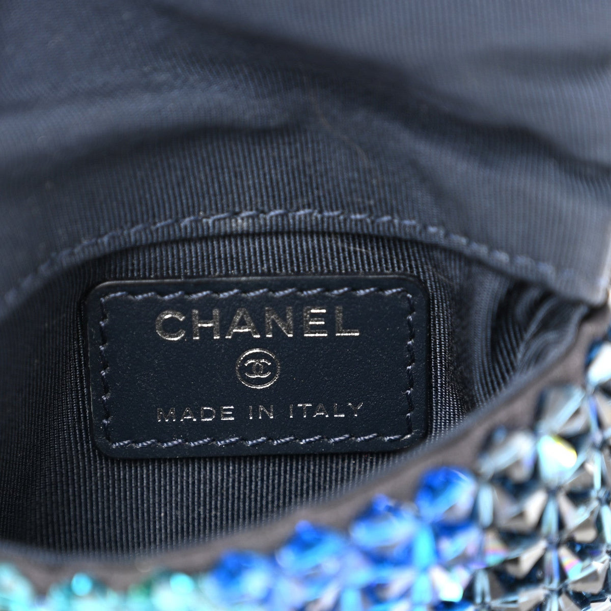 Mini Flap Shoulder Bag - Blue