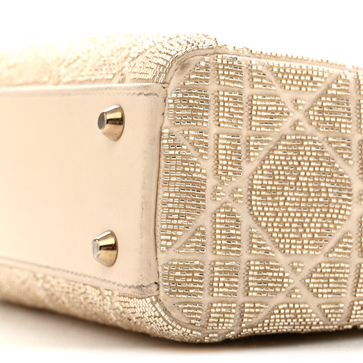 Mini Lambskin Handbag - Red