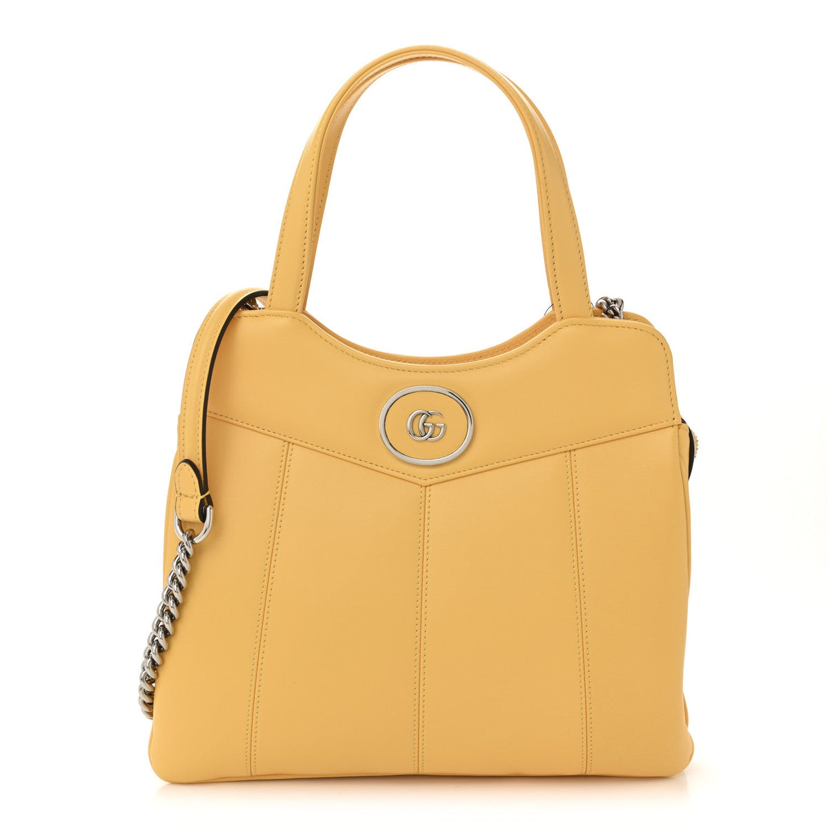 Small Calfskin Tote Bag - Yellow