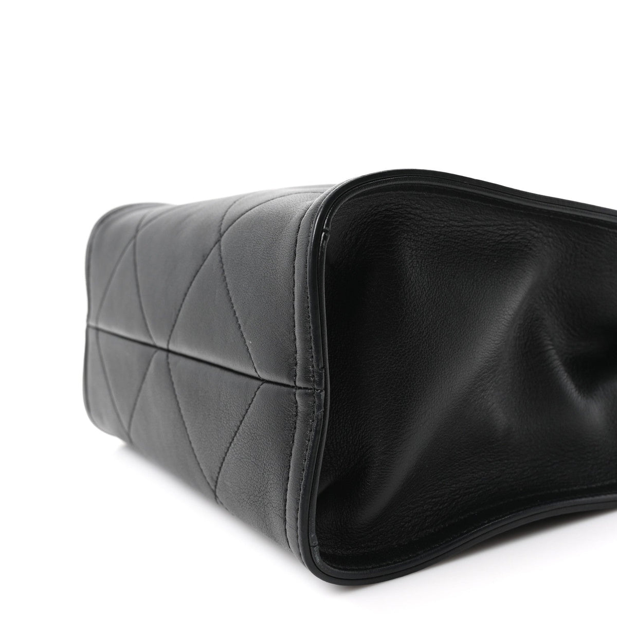 Small Calfskin Handbag - Black