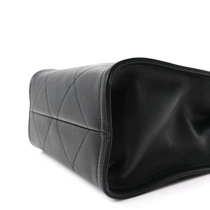 Small Calfskin Handbag - Black