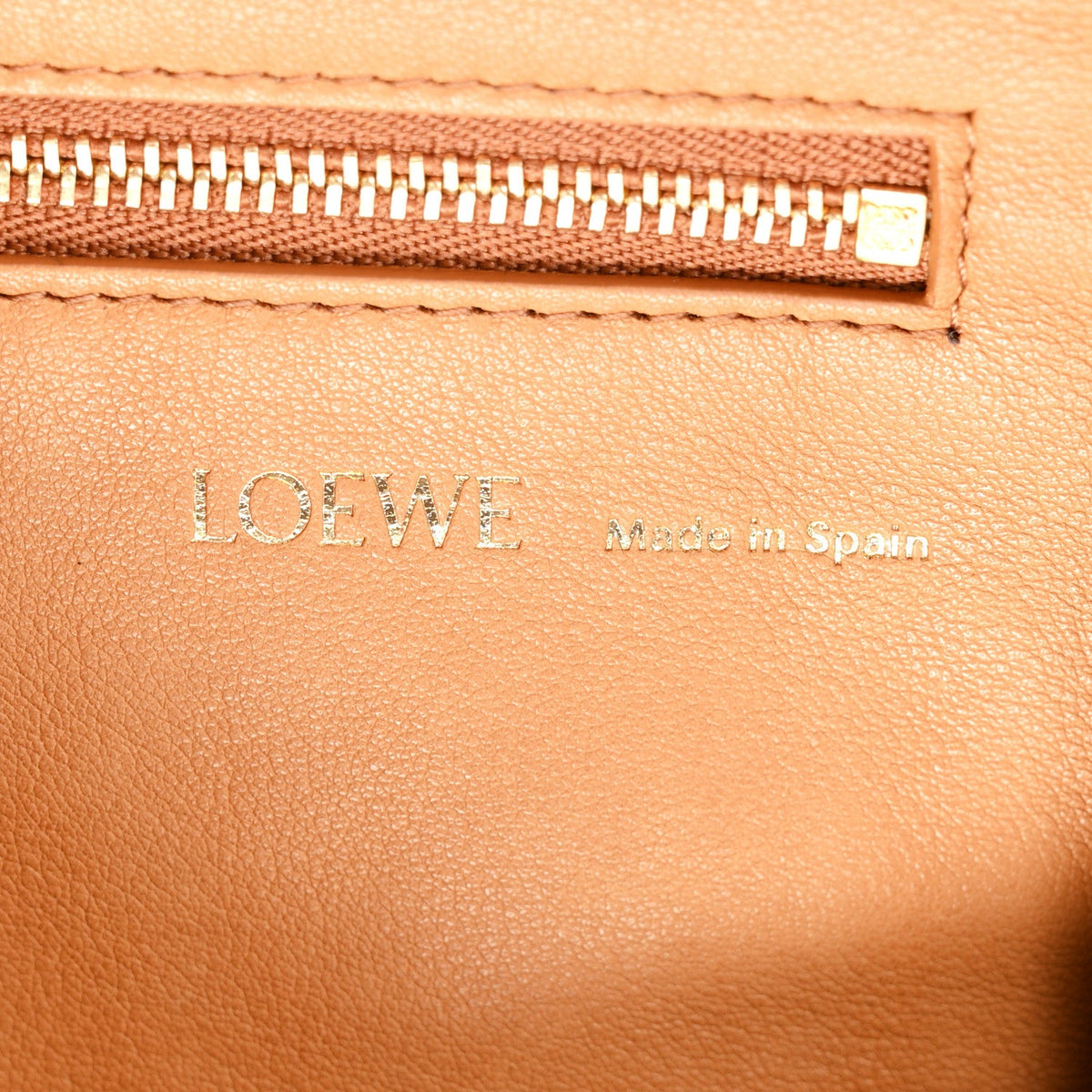 Nappa Handbag - Tan