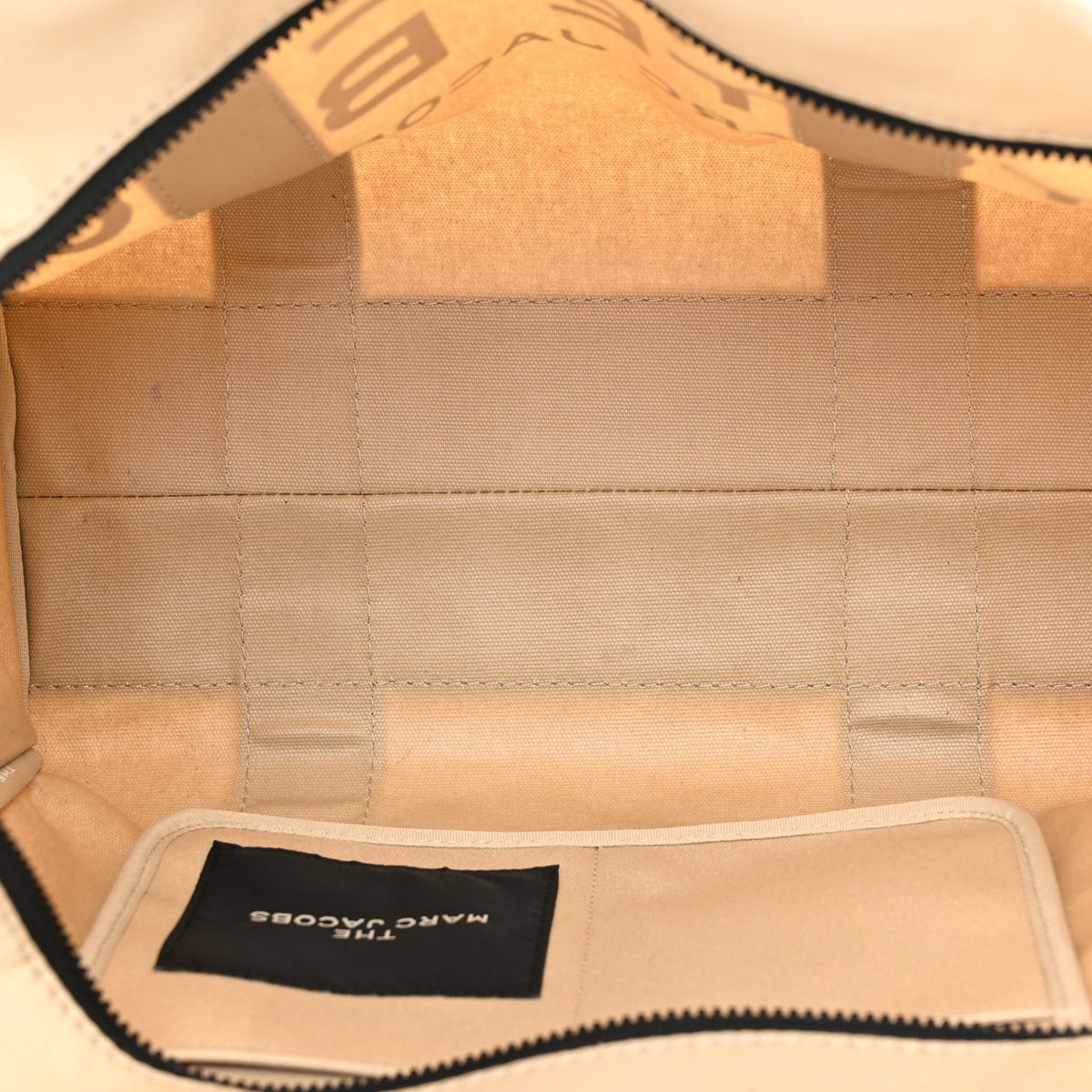 Large Canvas Tote Bag - Beige