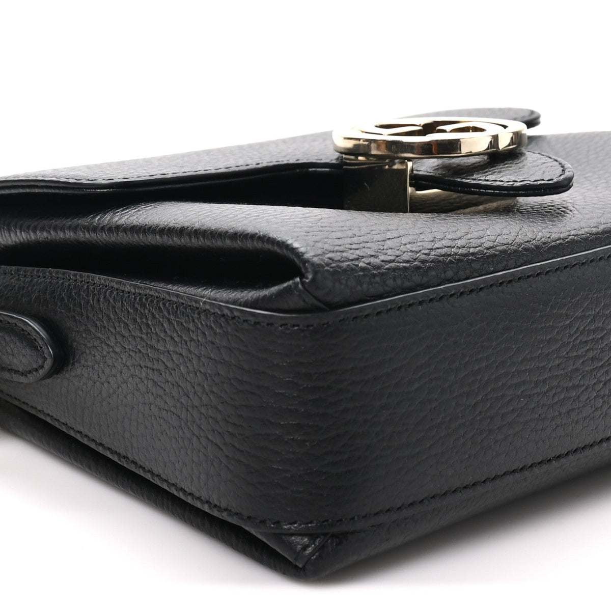 Calfskin Crossbody Bag - Black