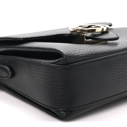 Calfskin Crossbody Bag - Black