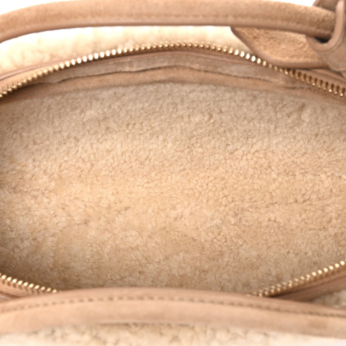 Lambskin Suede Clutch Bag