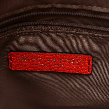 Calfskin Satchel Bag - Red